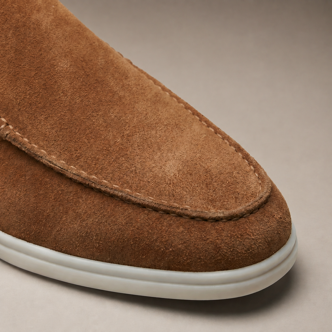 Men's Suede Backless Loafer Mules