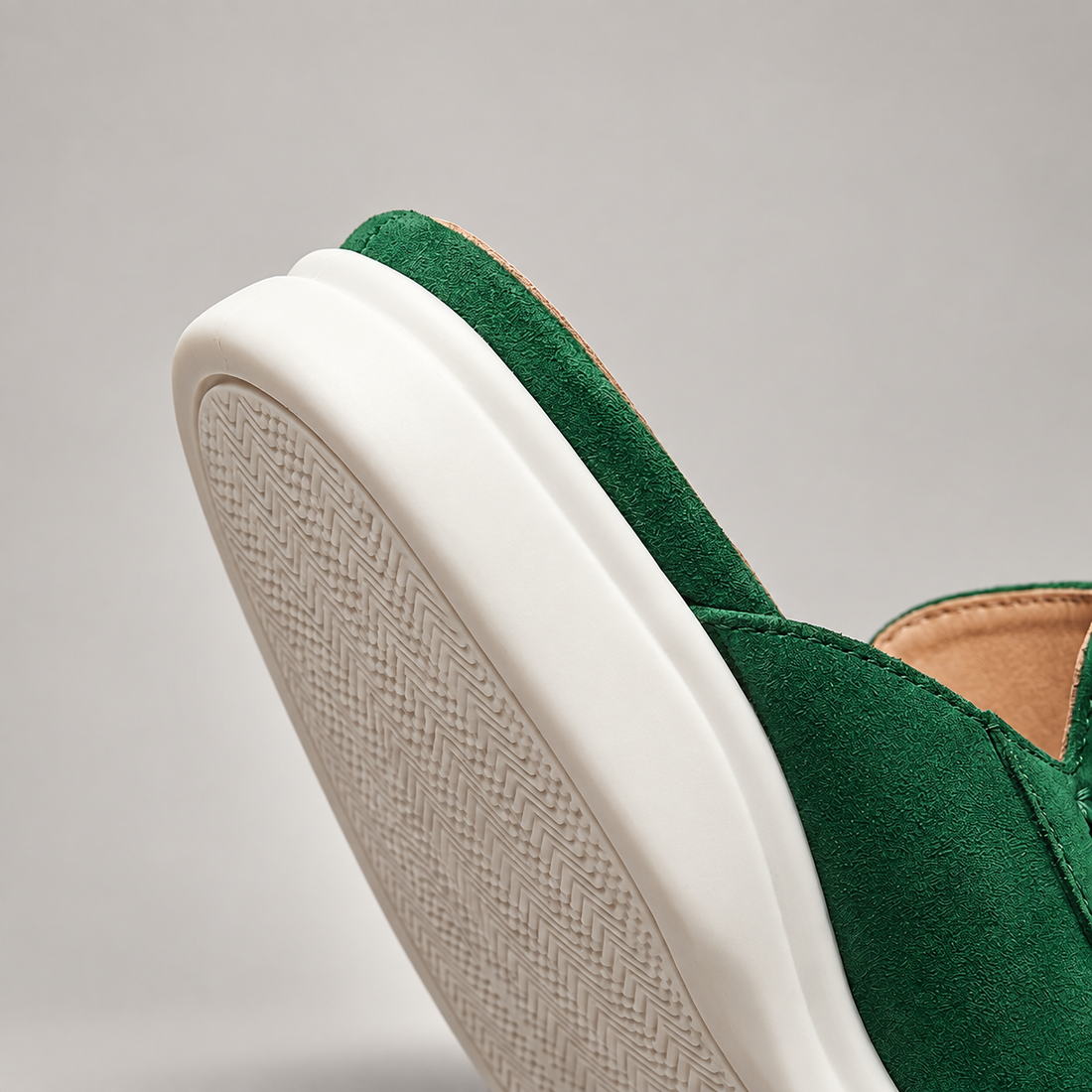 Men's Suede Backless Loafer Mules