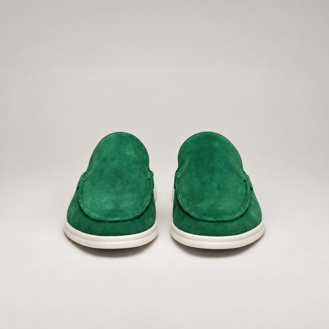 Men's Suede Backless Loafer Mules