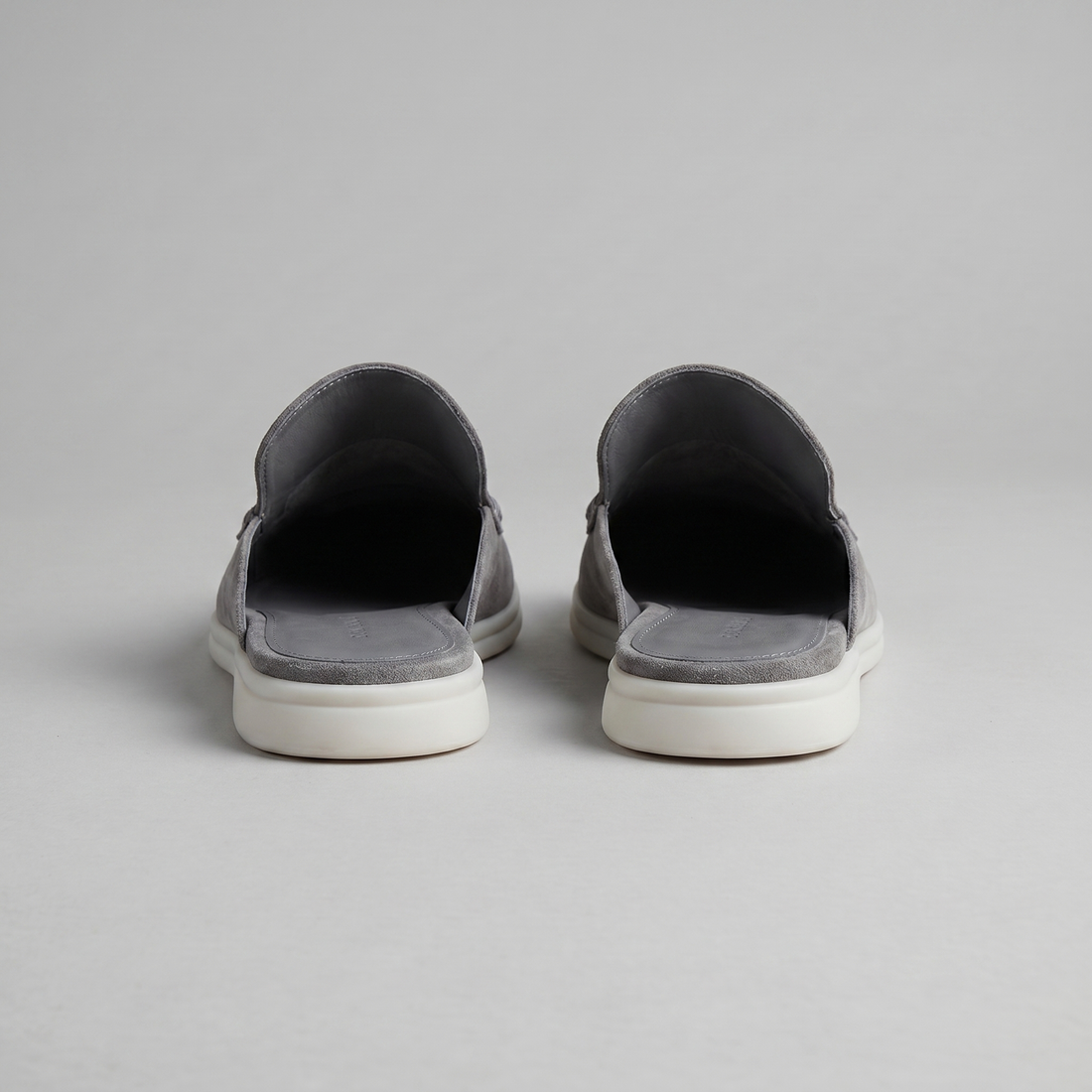 Men's Suede Backless Loafer Mules