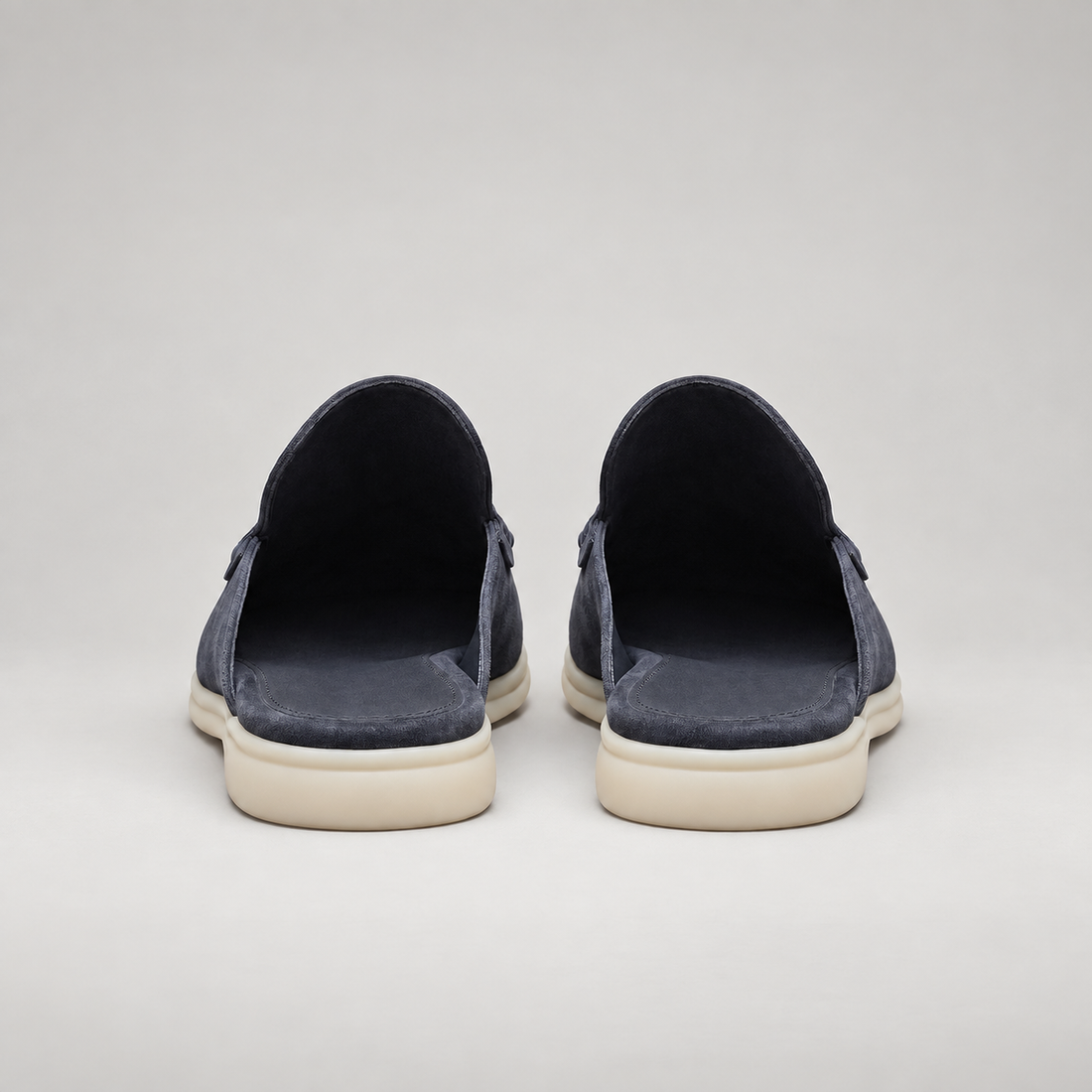 Men's Suede Backless Loafer Mules