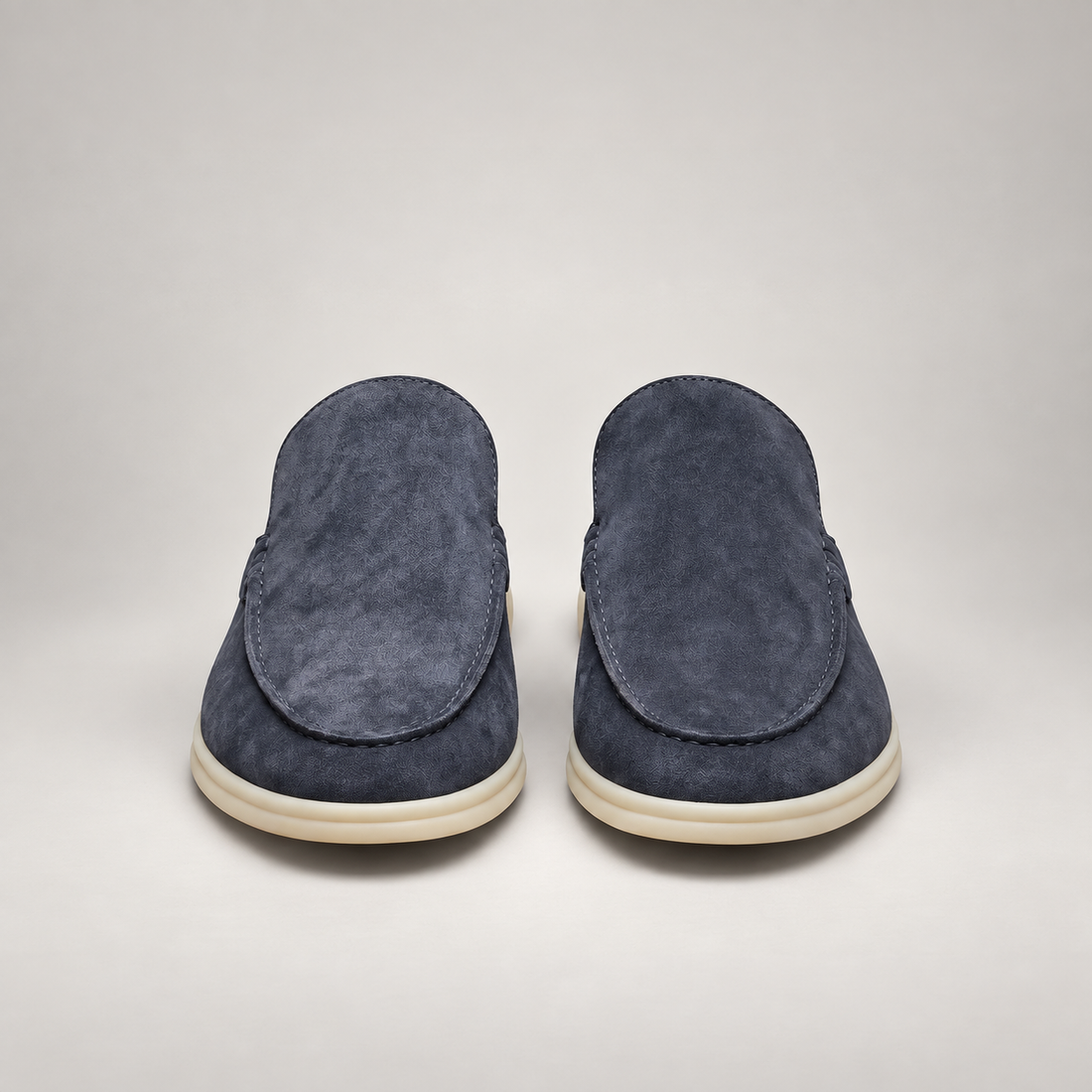 Men's Suede Backless Loafer Mules
