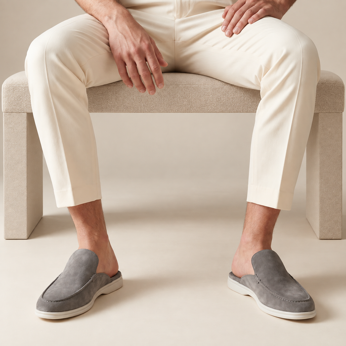 Men's Suede Mules