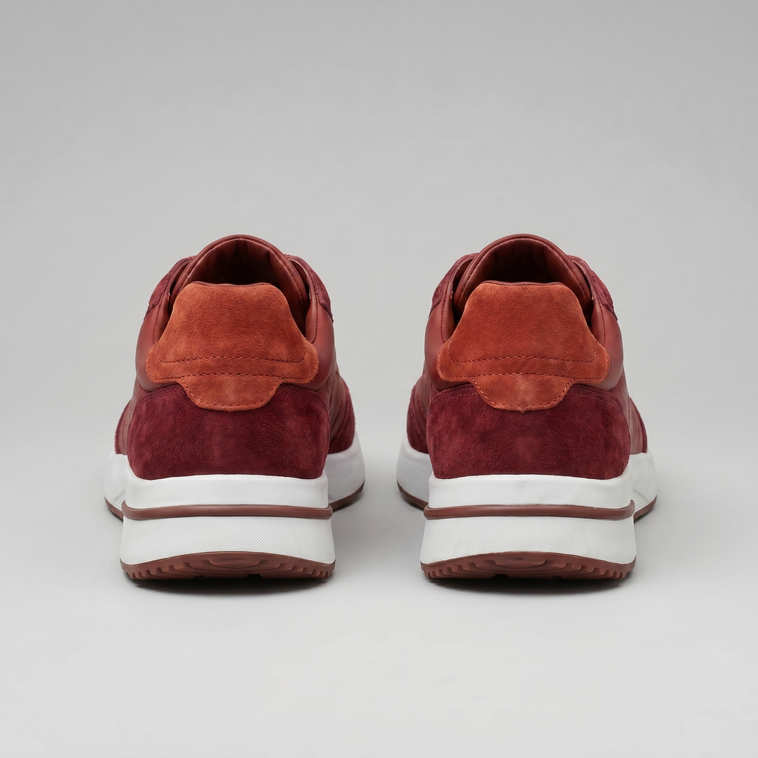 Men's Suede Panel Lace-Up Trainers BOGO