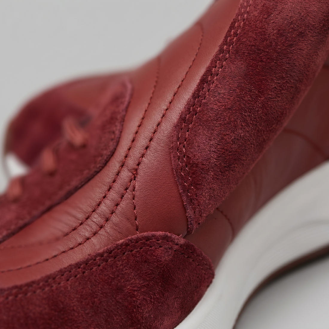 Men's Suede Panel Lace-Up Trainers BOGO