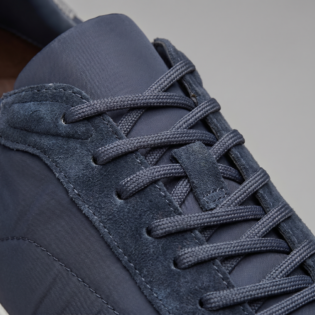 Men's Suede Panel Lace-Up Trainers BOGO