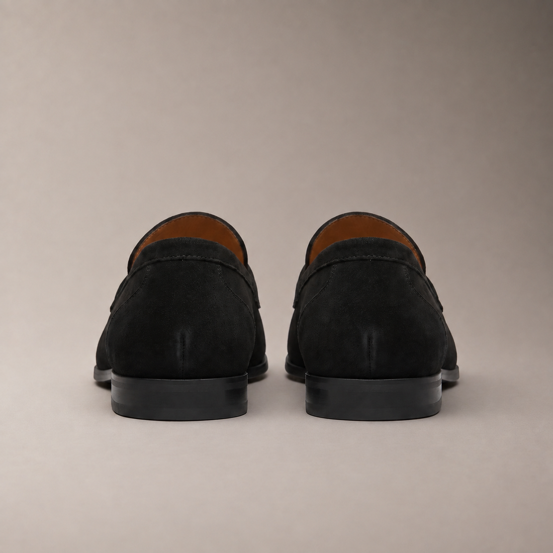 Men's Suede Penny Loafers