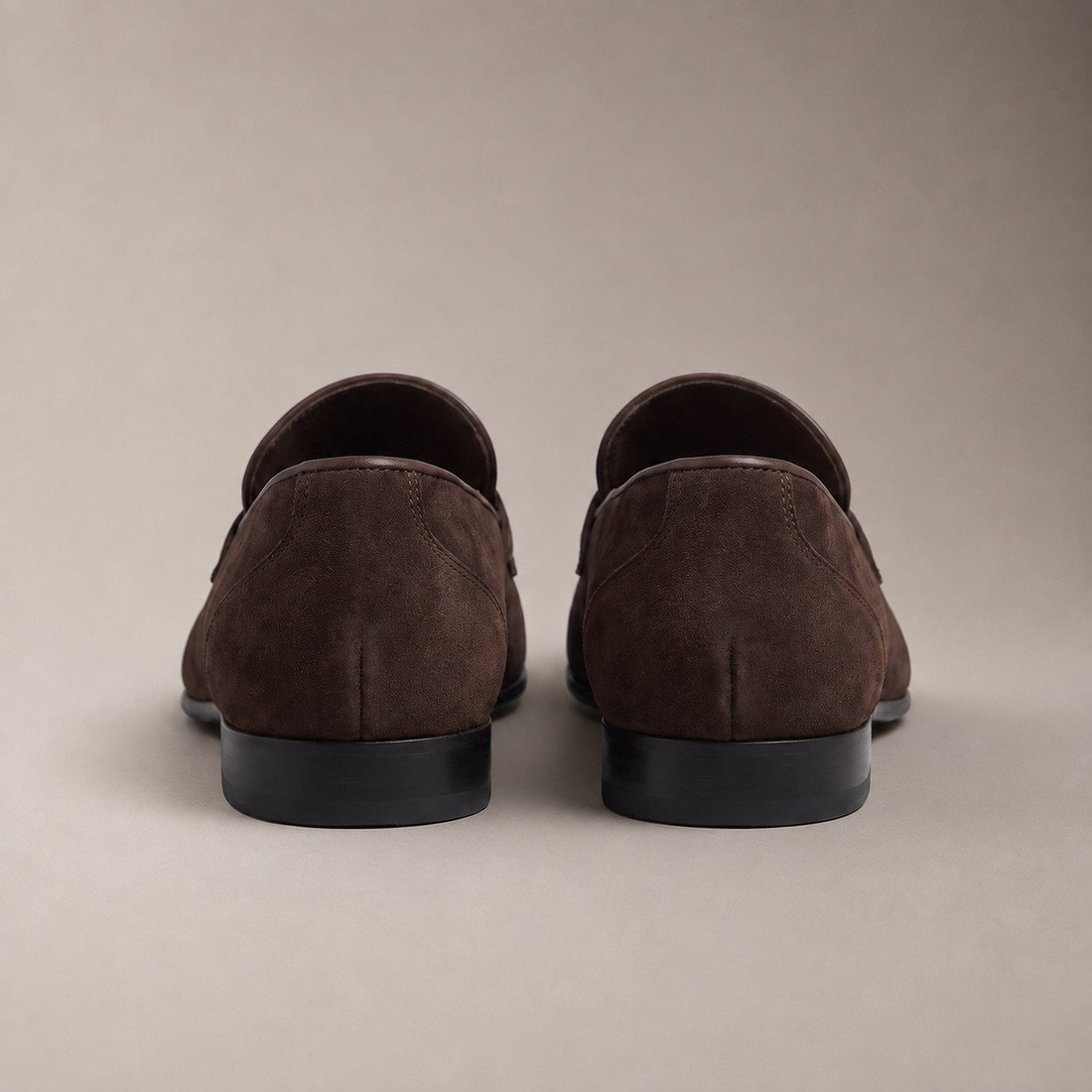 Men's Suede Penny Loafers