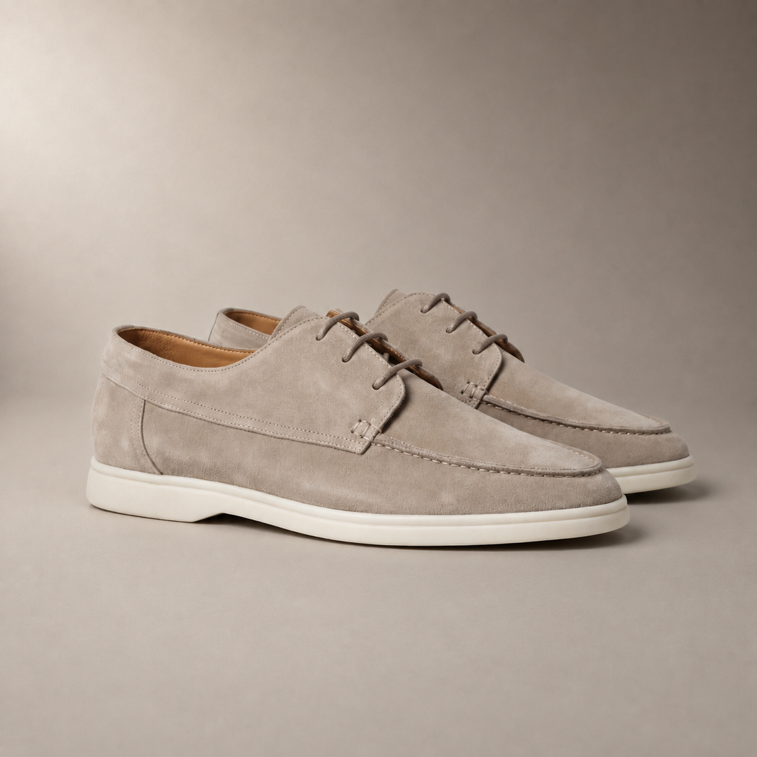 Men's Suede Shoes - Elegant Formal Footwear