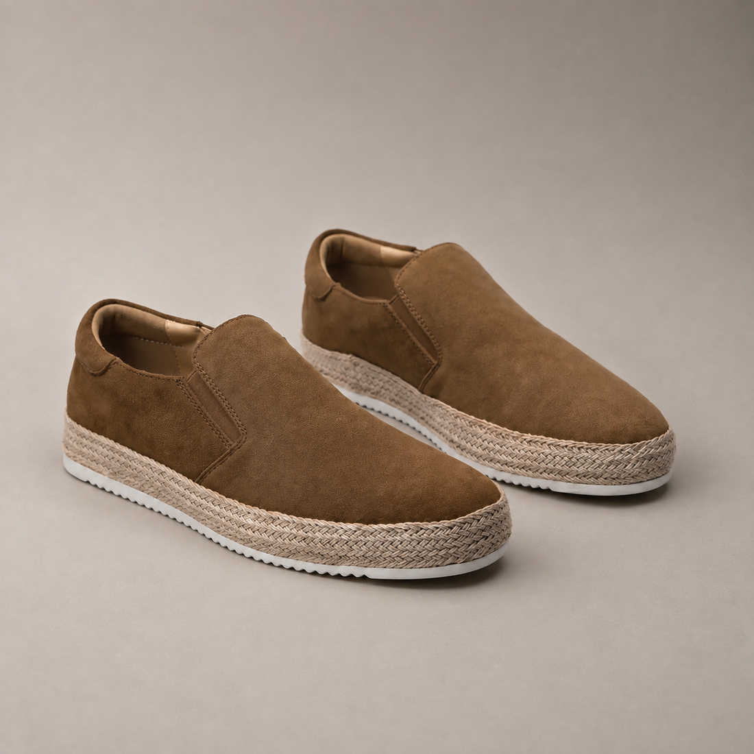 Men's Suede Slip-On Beach Loafers