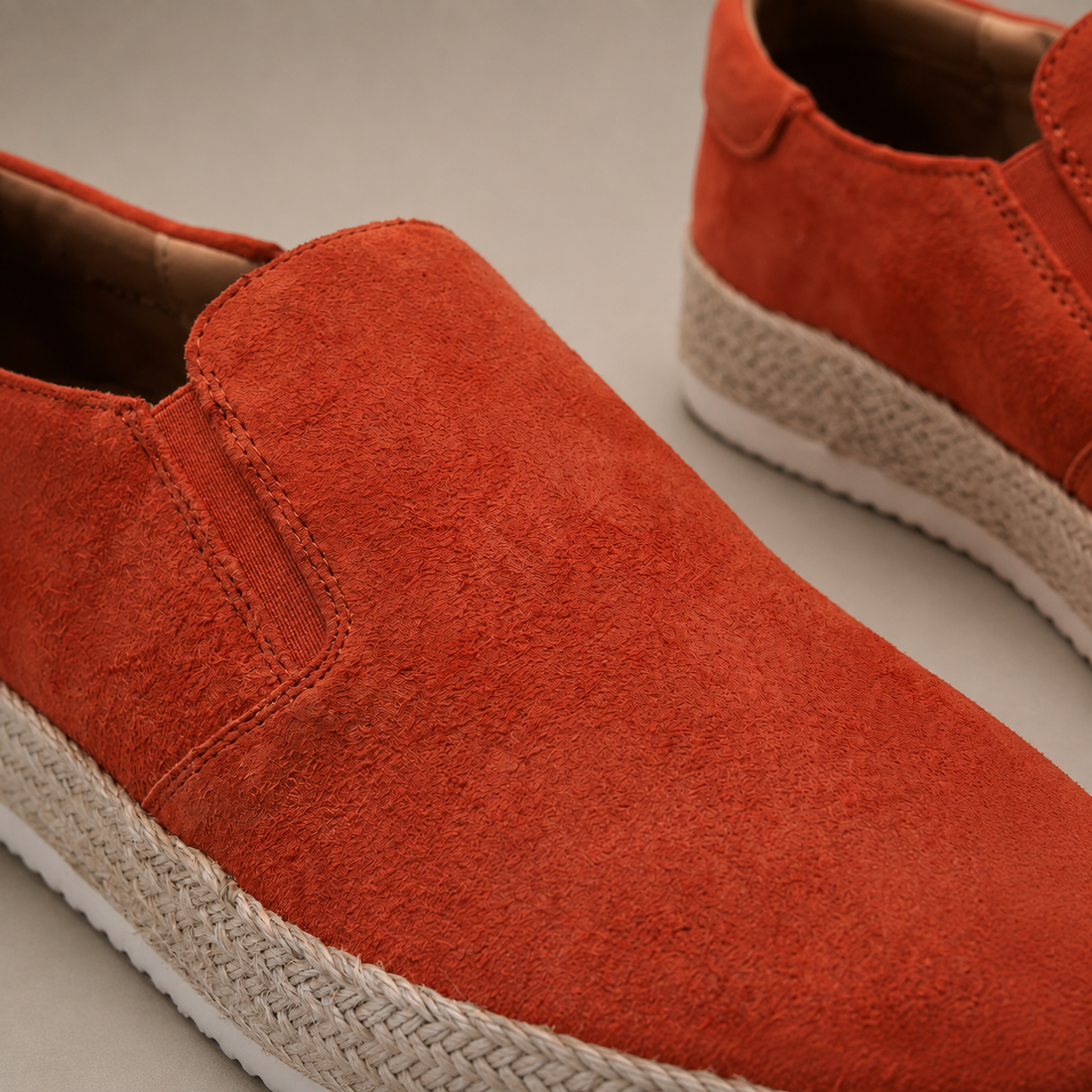 Men's Suede Slip-On Beach Loafers