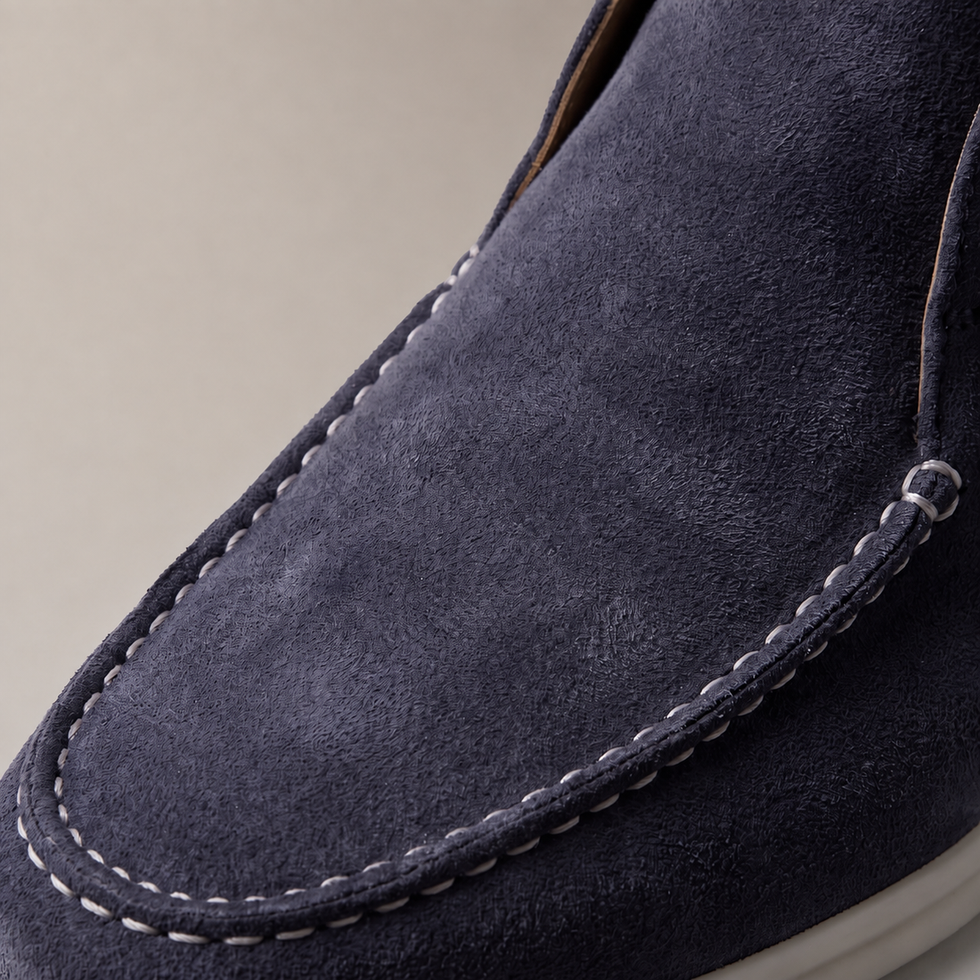 Men's High Suede Loafers