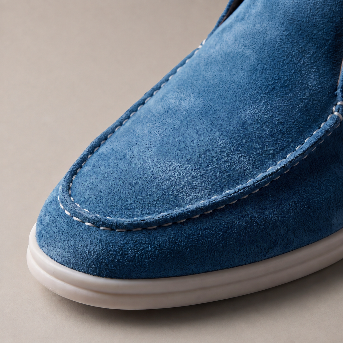 Men's High Suede Loafers