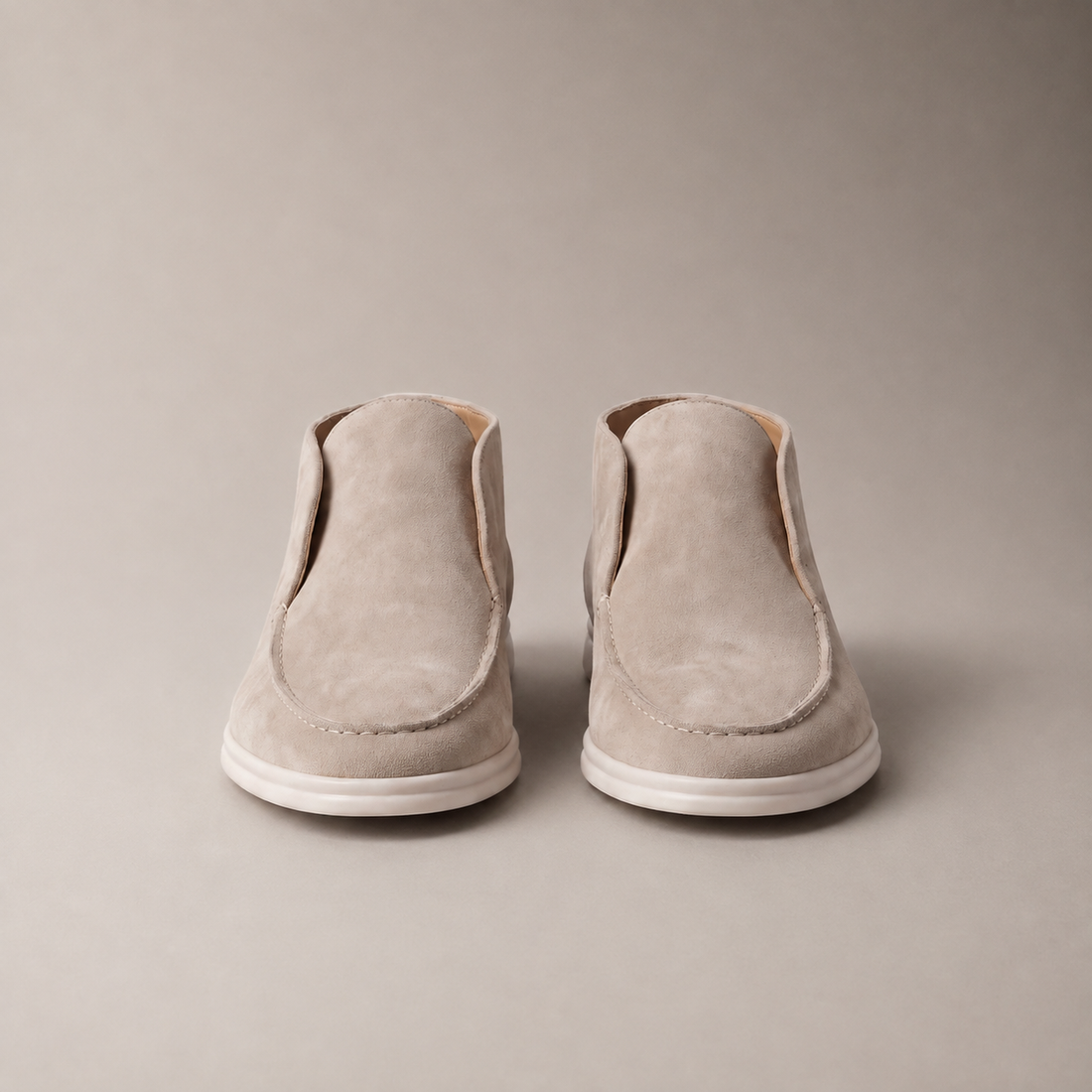 Men's High Suede Loafers