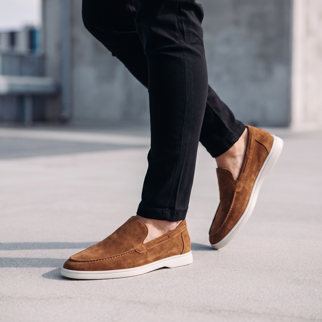 Men's Summer Suede Loafers