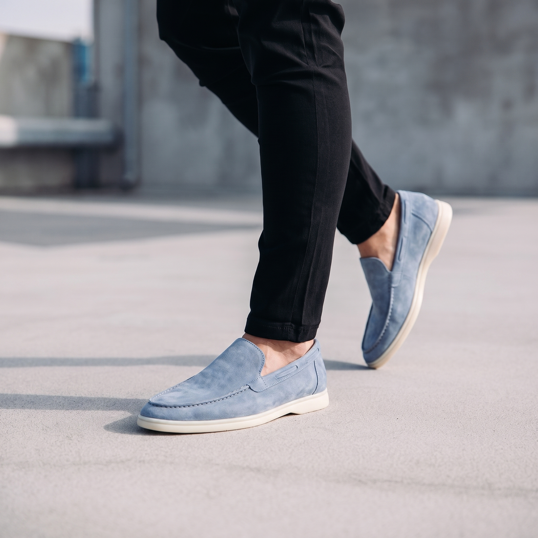 Men's Summer Suede Loafers