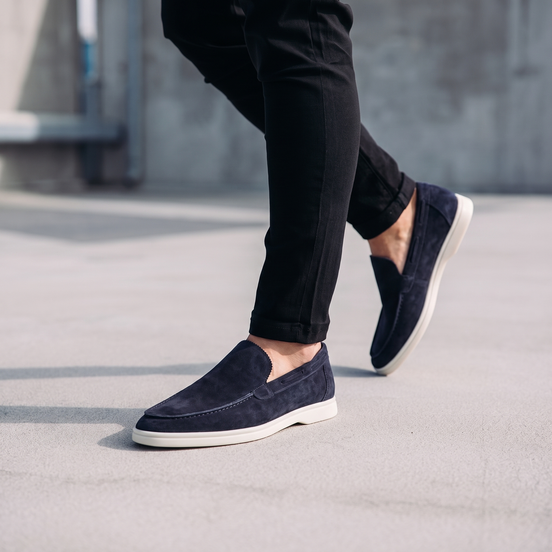 Men's Summer Suede Loafers