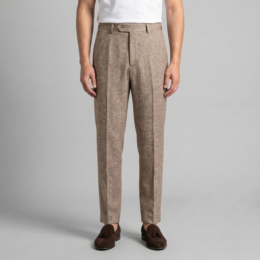 Men's Tailored Ankle-Length Trousers