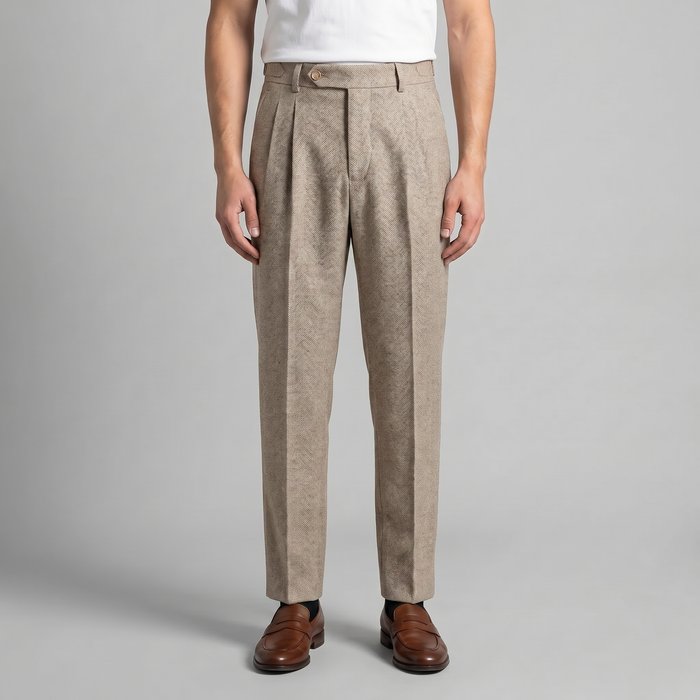 Men's Tailored Ankle-Length Trousers
