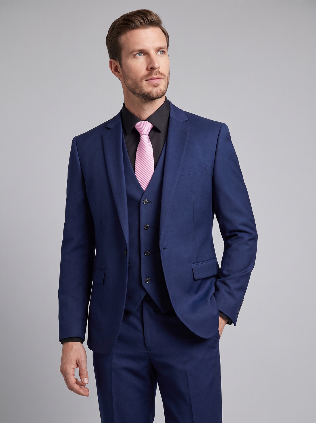 Men's Tailored Two-Piece Suit