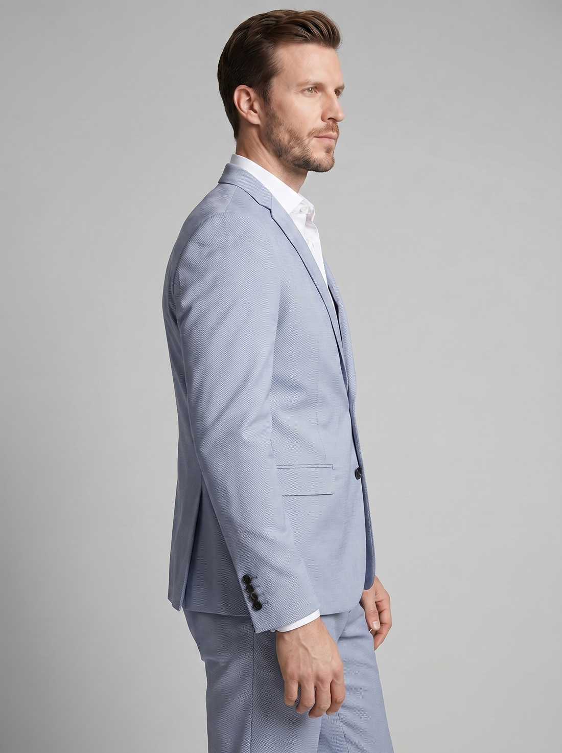Men's Tailored Two Piece Wedding Guest Suit Set