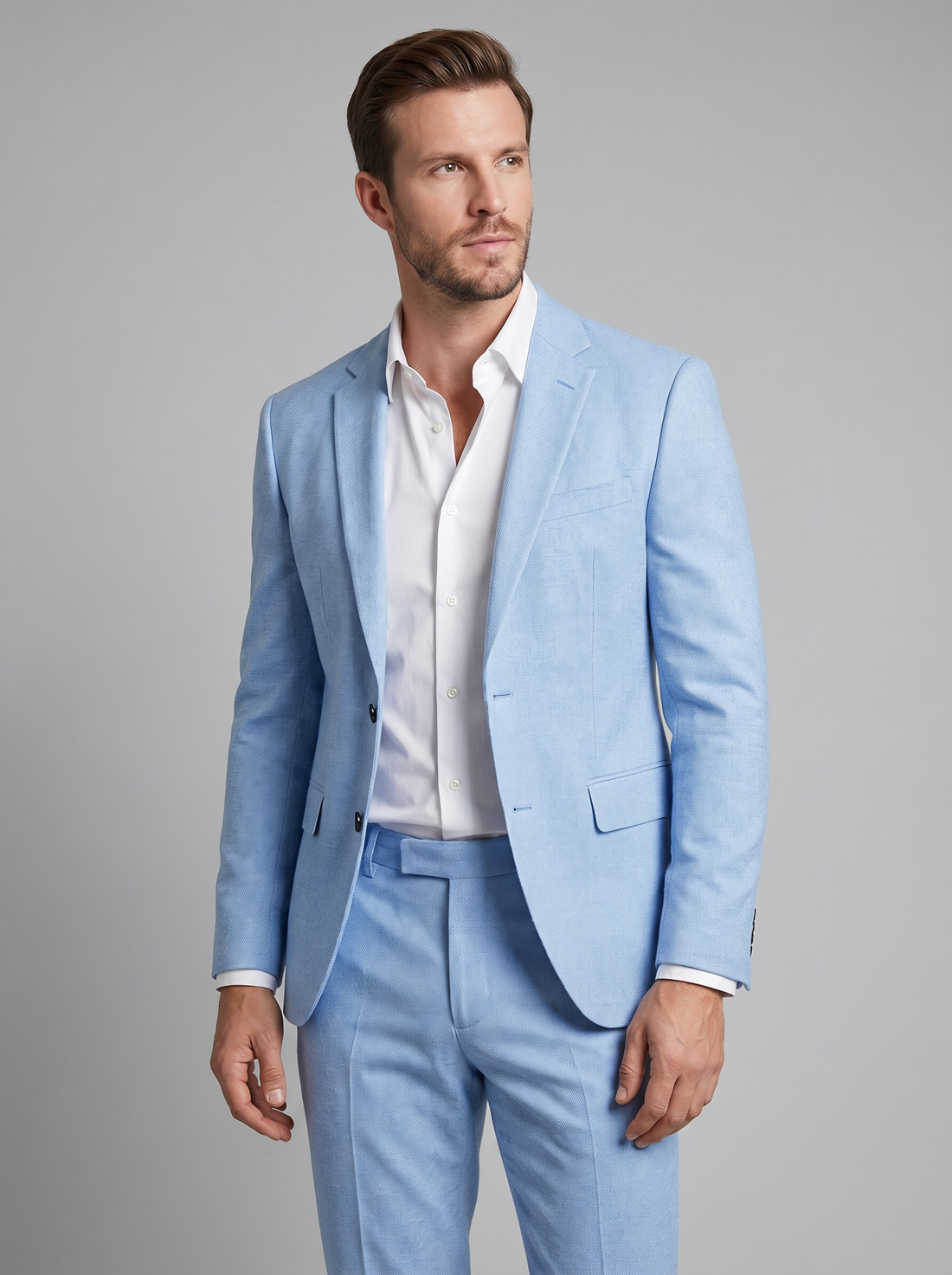 Men's Tailored Two Piece Wedding Guest Suit Set