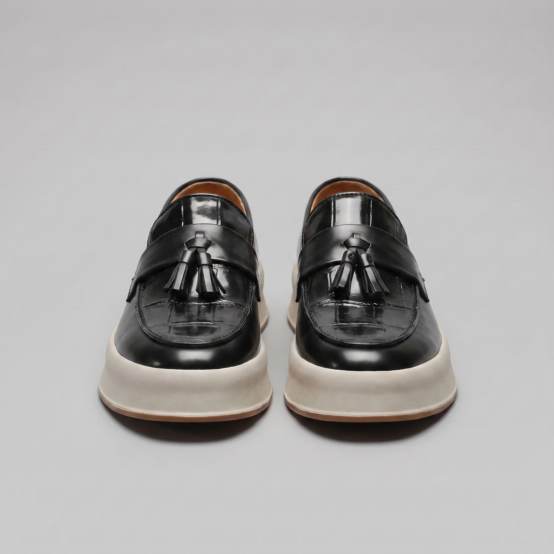Men's Tassel Platform Loafers