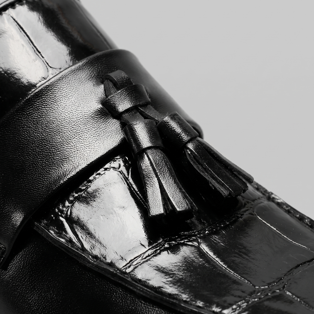 Men's Tassel Platform Loafers