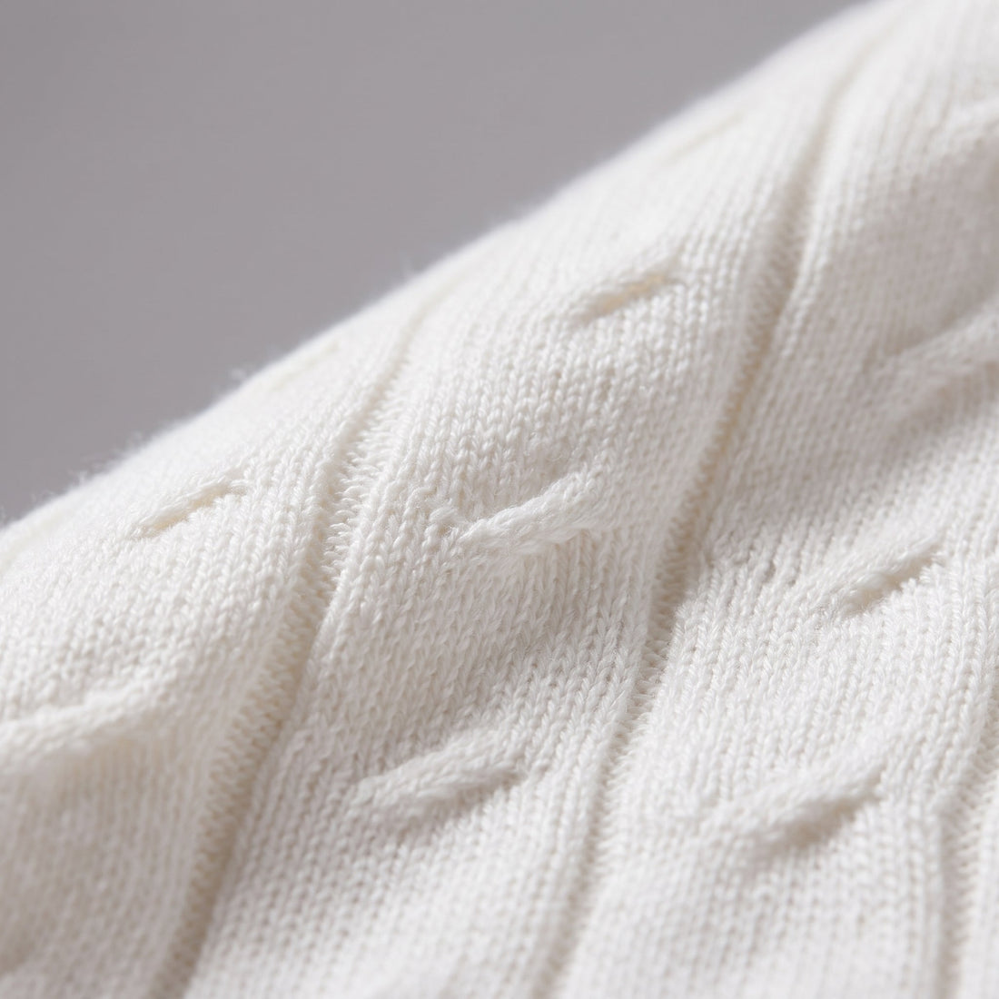 Men's Textured Knit Polo Shirt