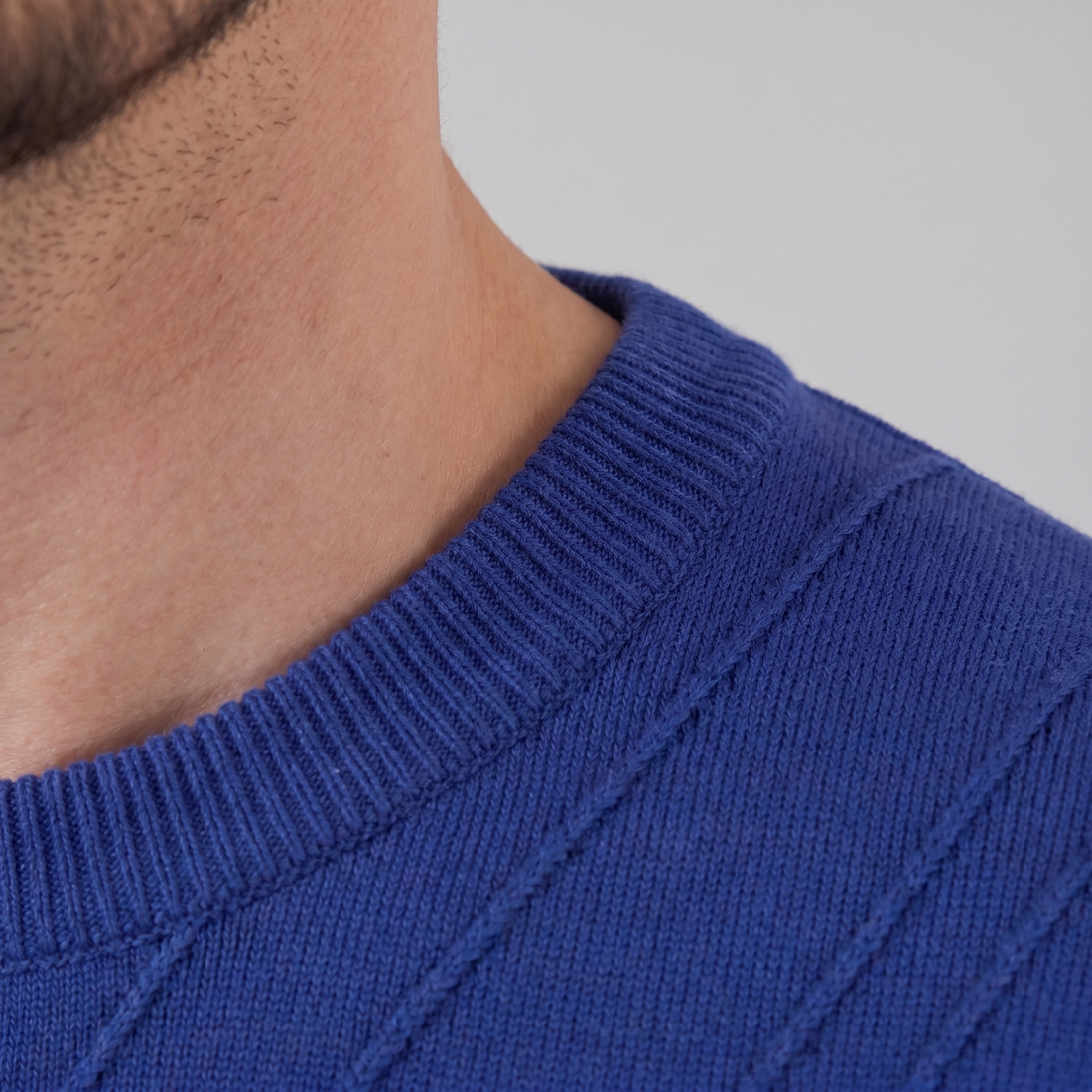 Men's Textured Knit T-Shirt