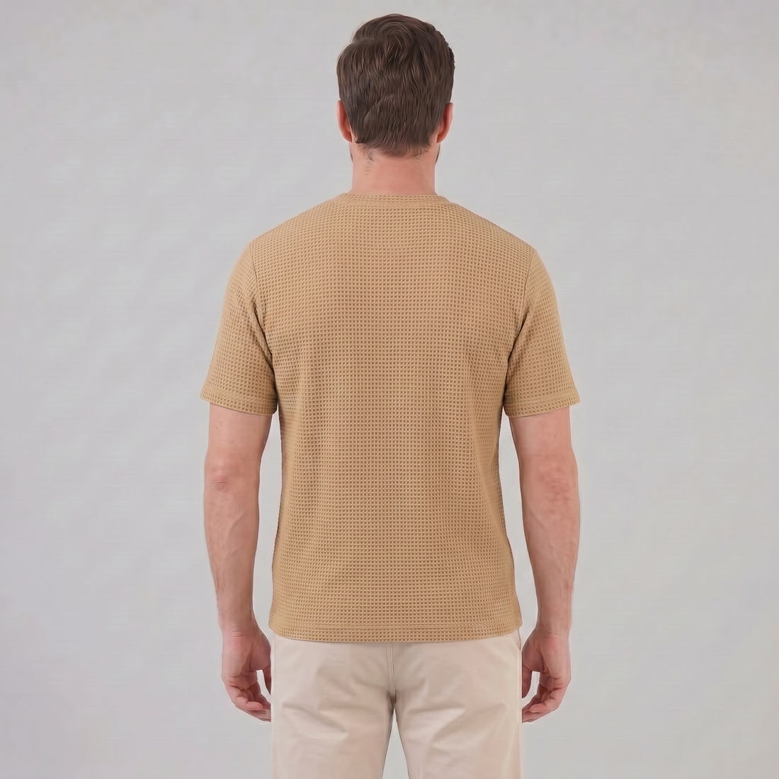 Men's Textured Short Sleeve Shirt