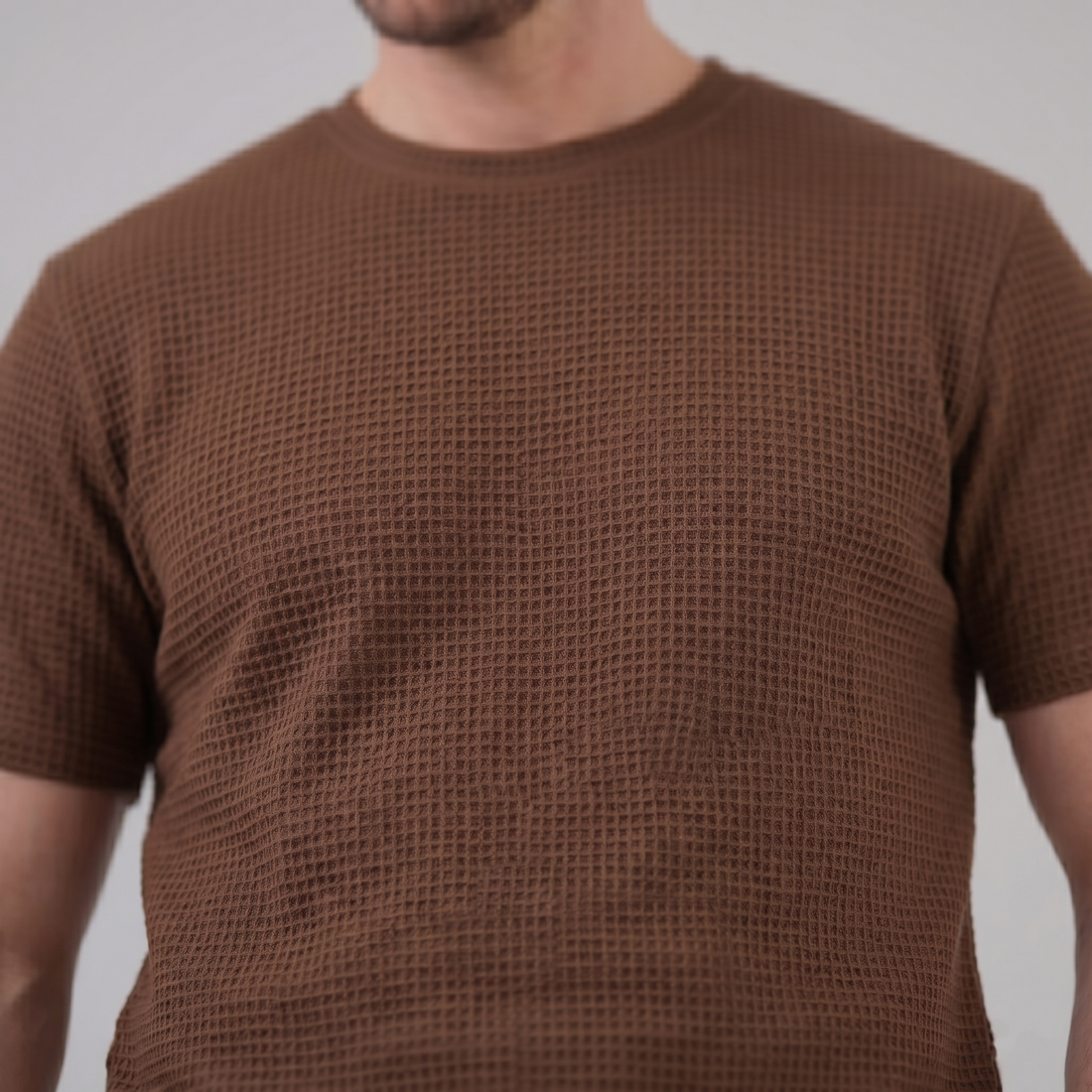 Men's Textured Short Sleeve Shirt