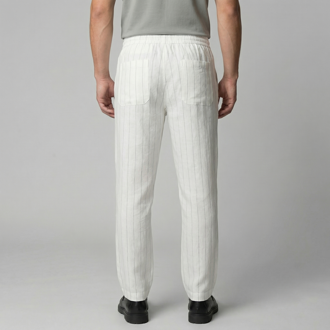 Men's Trousers with Drawstring Waist