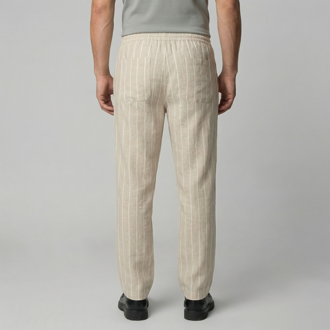 Men's Trousers with Drawstring Waist