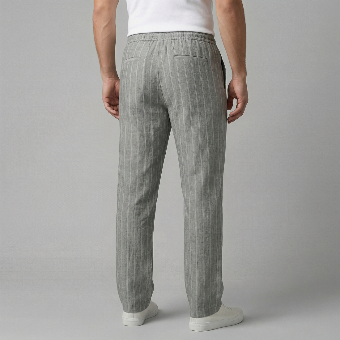 Men's Trousers with Drawstring Waist