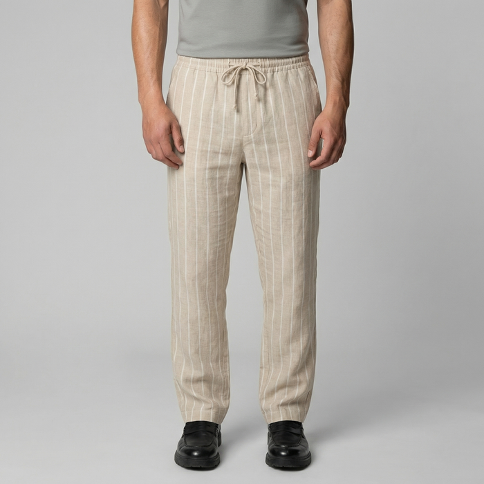 Men's Trousers with Drawstring Waist