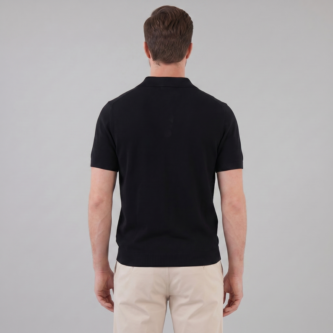 Men's V-Neck Summer Polo