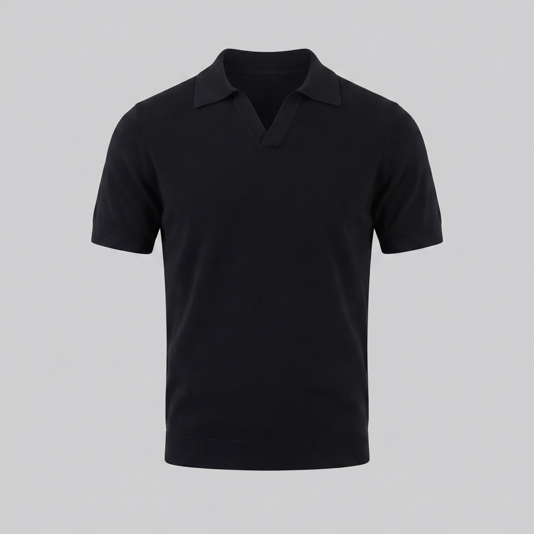 Men's V-Neck Summer Polo