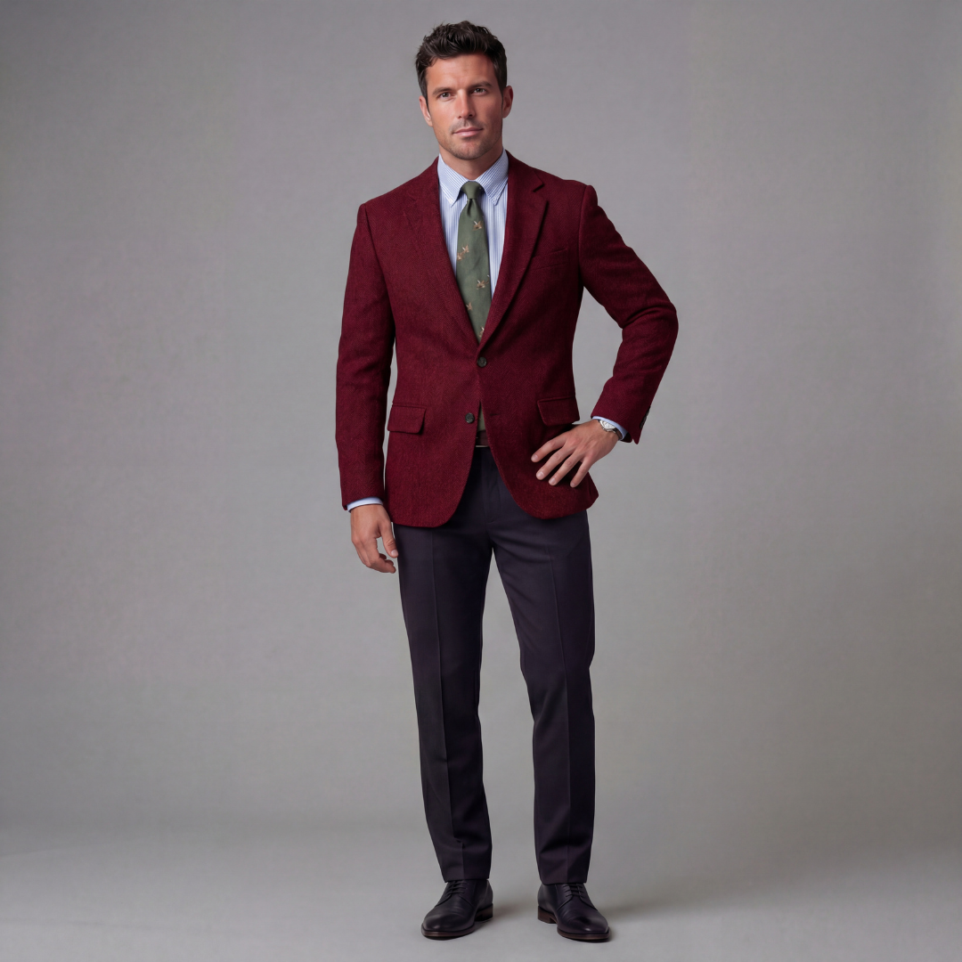 Men's Vintage Blazer Jacket