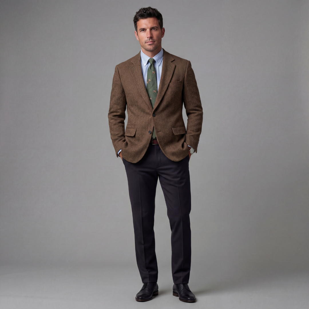 Men's Vintage Blazer Jacket