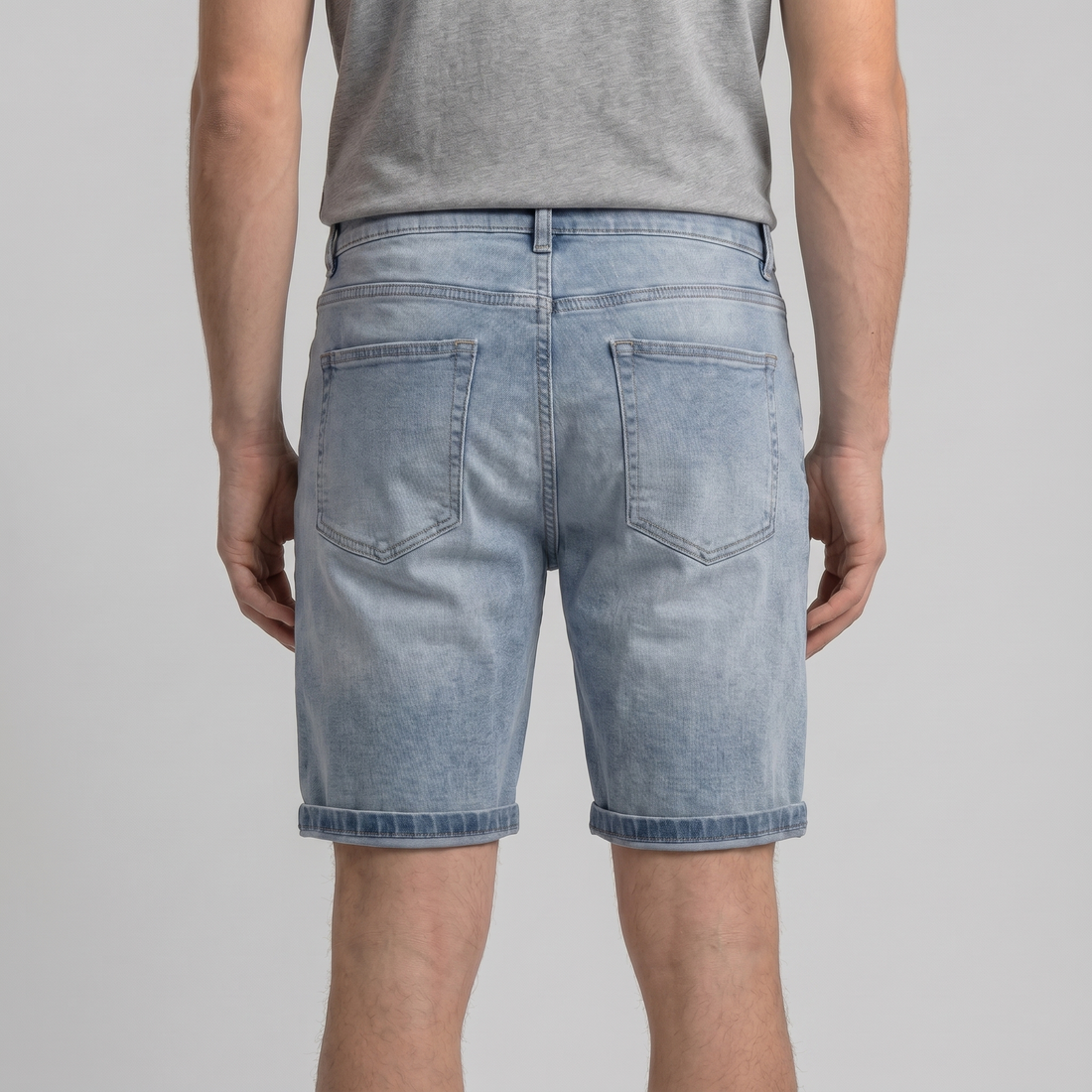 Men's Vintage Wash Short Jeans