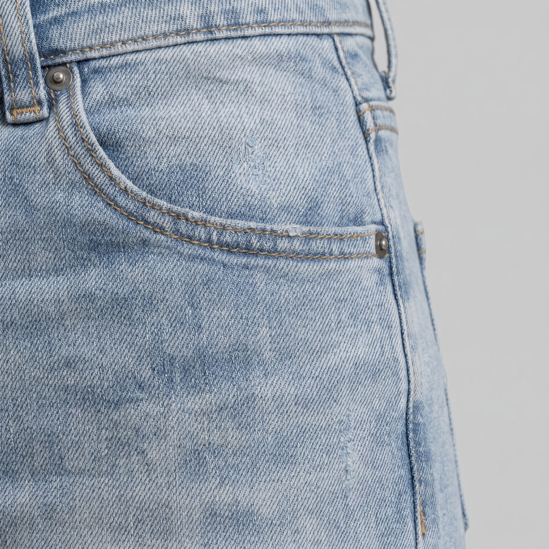 Men's Vintage Wash Short Jeans