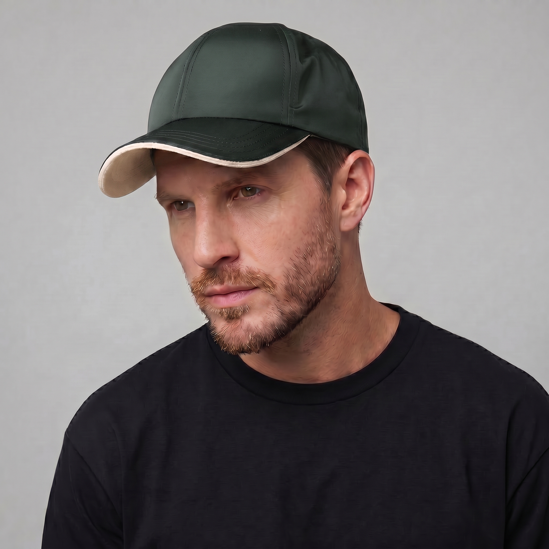 Winslow Lane Elegant Two-Tone Cap