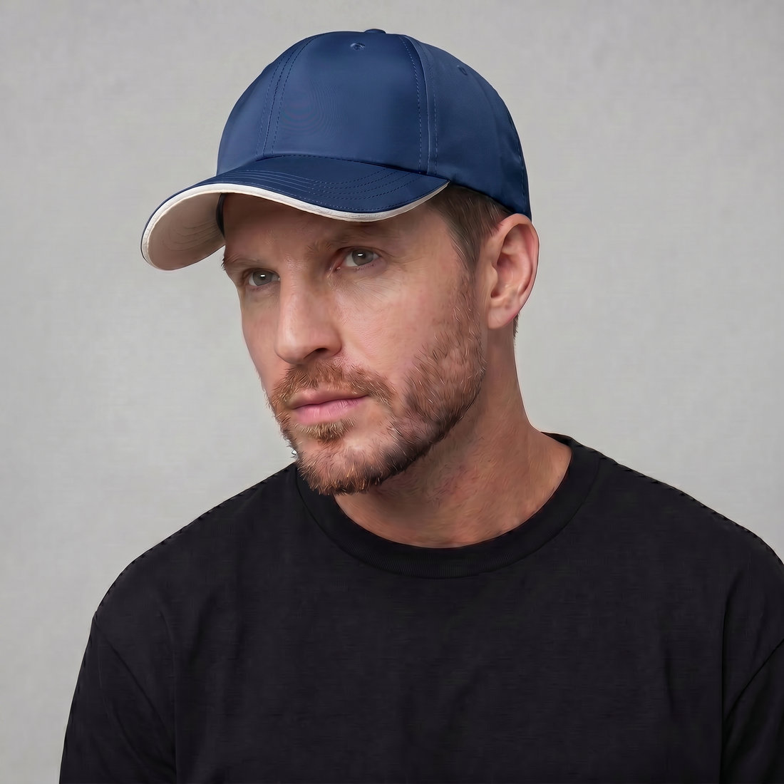 Winslow Lane Elegant Two-Tone Cap