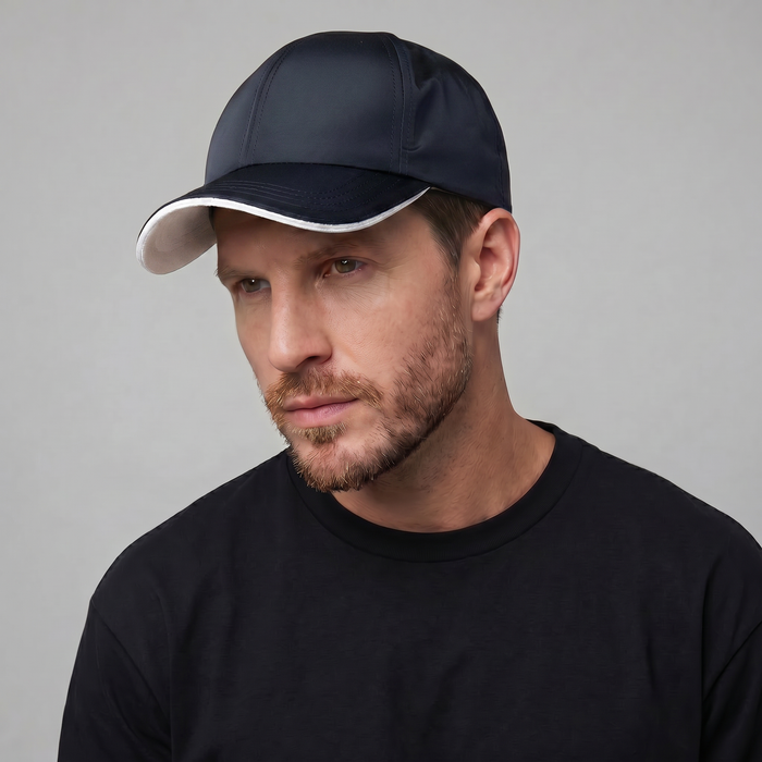 Winslow Lane Elegant Two-Tone Cap